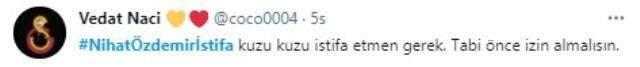 Nihat Özdemir'e tepkiler çığ gibi büyüyor! İstifaya davet edildiği paylaşımlar sosyal medyada gündeme oturdu Nihat Özdemir'e tepkiler çığ gibi büyüyor! İstifaya davet edildiği paylaşımlar sosyal medyada gündeme oturdu
