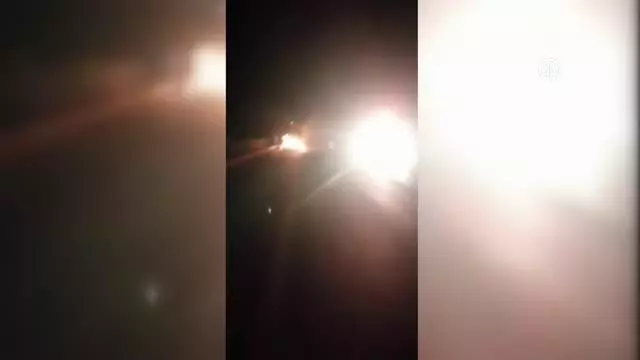 Osmaniye'de alev alan tır dorsesinde hasar oluştu Osmaniye'de alev alan tır dorsesinde hasar oluştu