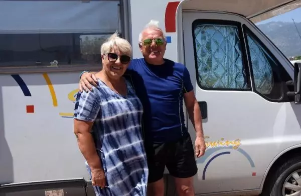 Polonya'dan karavanla tatile geldikleri Türkiye'ye hayran kaldılar