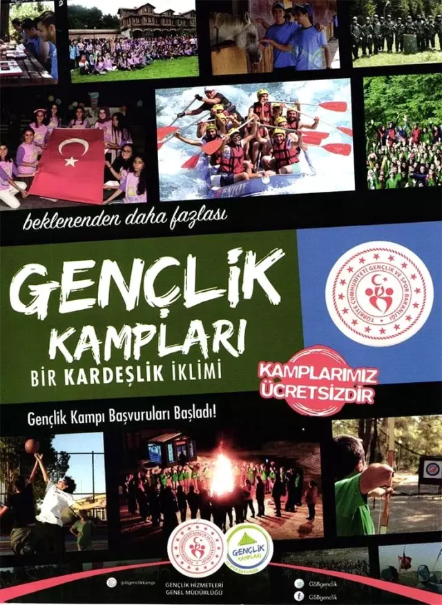 Sinoplu gençlere davet: Gençlik kampları başvuruları başladı Sinoplu gençlere davet: Gençlik kampları başvuruları başladı