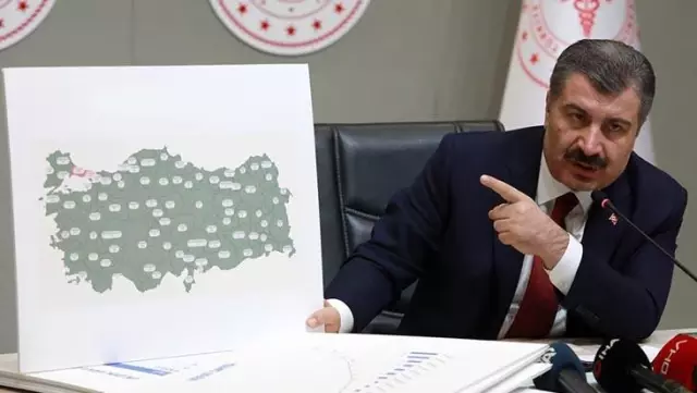 Son Dakika: Bakan Koca, illere göre her 100 bin kişide görülen Kovid-19 vaka sayılarını açıkladı Son Dakika: Bakan Koca, illere göre her 100 bin kişide görülen Kovid-19 vaka sayılarını açıkladı