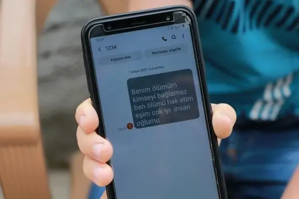 Son dakika haberi: TELEFONUNDA 'ÖLÜMÜ HAK ETTİM' MESAJI BULUNMUŞTU, 10 GÜN SONRA CESEDİNE ULAŞILDI Son dakika haberi: TELEFONUNDA 'ÖLÜMÜ HAK ETTİM' MESAJI BULUNMUŞTU, 10 GÜN SONRA CESEDİNE ULAŞILDI