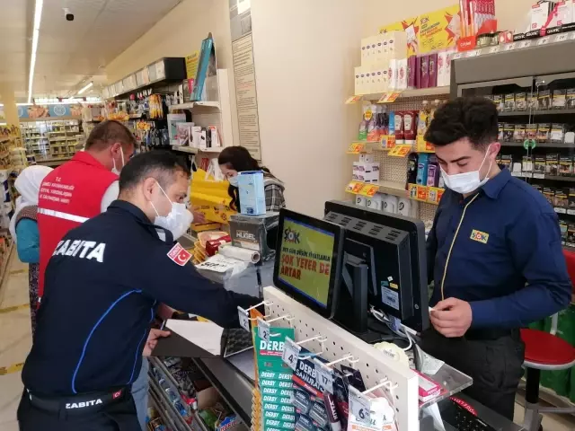 Zabıtadan market zincirlerine sıkı denetim Zabıtadan market zincirlerine sıkı denetim