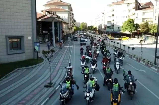 1500 araçlı Kudüs'e destek konvoyu 1500 araçlı Kudüs'e destek konvoyu