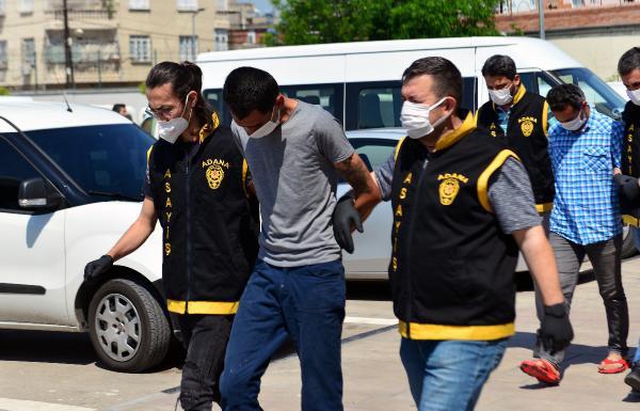 Adana'da 6 hırsızlık şüphelisi yakalandı Adana'da 6 hırsızlık şüphelisi yakalandı
