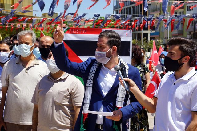 aydin da israil protestosu 3 14126338 o