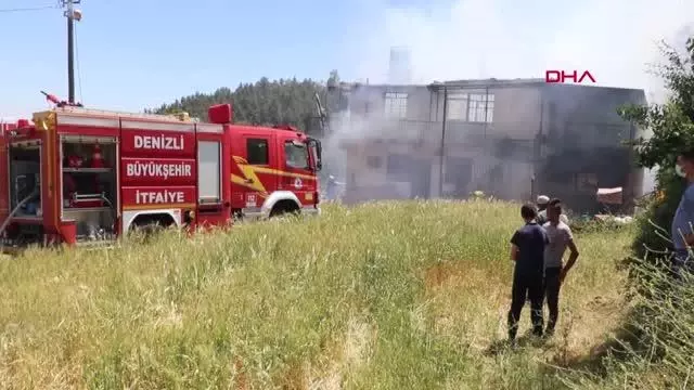 DENİZLİ EKMEK YAPMAK İSTERKEN İKİ KATLI EV İLE SAMAN DEPOSUNU YAKTILAR DENİZLİ EKMEK YAPMAK İSTERKEN İKİ KATLI EV İLE SAMAN DEPOSUNU YAKTILAR