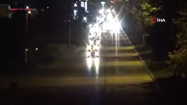 İsrail zulmünü kınamak için yüzlerce araçlık konvoy