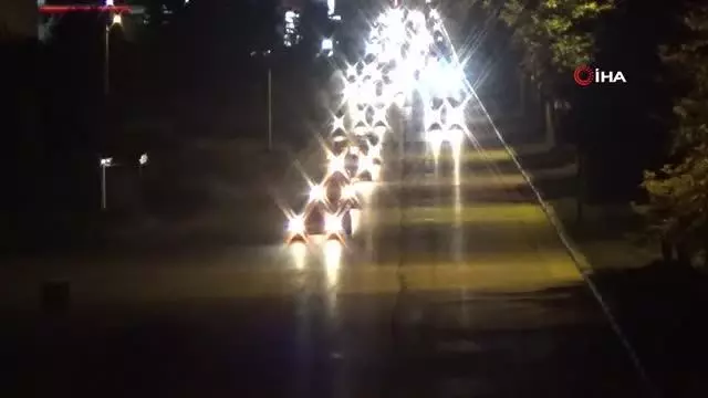 İsrail zulmünü kınamak için yüzlerce araçlık konvoy