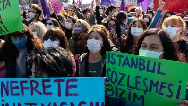 İstanbul Sözleşmesi: 16 Avrupa ülkesinden Türkiye'ye 'Çekilme kararını gözden geçirin' çağrısı İstanbul Sözleşmesi: 16 Avrupa ülkesinden Türkiye'ye 'Çekilme kararını gözden geçirin' çağrısı