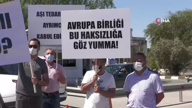 - KKTC'de ekonomik örgütlerden aşı adaletsizliği protestosu- 'Aşı dağıtımındaki adaletsizlik düzeltilsin' - KKTC'de ekonomik örgütlerden aşı adaletsizliği protestosu- 'Aşı dağıtımındaki adaletsizlik düzeltilsin'