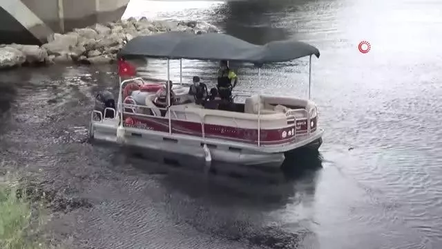 Köprüden atladığı öne sürülen genci arama çalışmaları 8 gündür sürüyor