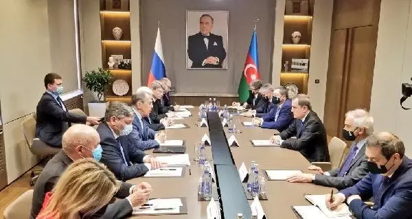 Rusya Dışişleri Bakanı Lavrov Azerbaycanlı mevkidaşı Bayramov ile görüştü Rusya Dışişleri Bakanı Lavrov Azerbaycanlı mevkidaşı Bayramov ile görüştü