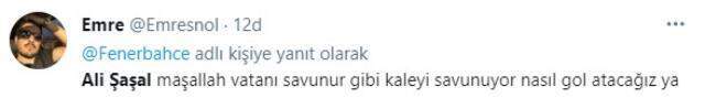 Sivasspor kalecisi Ali Şaşal'ın performansı Fenerbahçe taraftarlarını çıldırttı