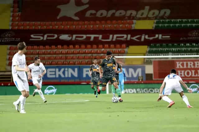 Süper Lig: Aytemiz Alanyaspor: 2 BB Erzurumspor: 1 (İlk yarı) Süper Lig: Aytemiz Alanyaspor: 2 BB Erzurumspor: 1 (İlk yarı)