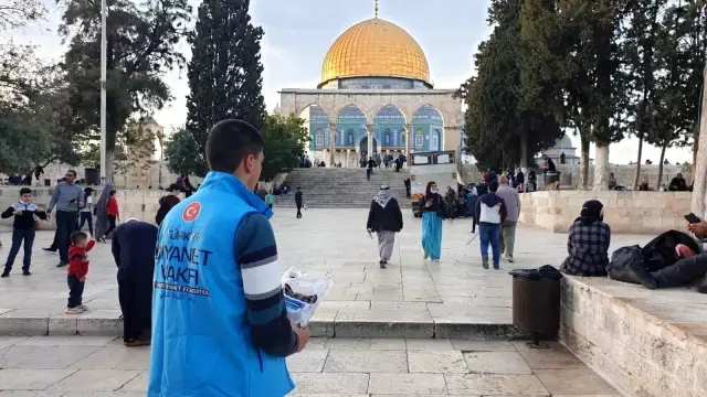 Türkiye Diyanet Vakfından hayırseverlere Filistinlilere destek çağrısı