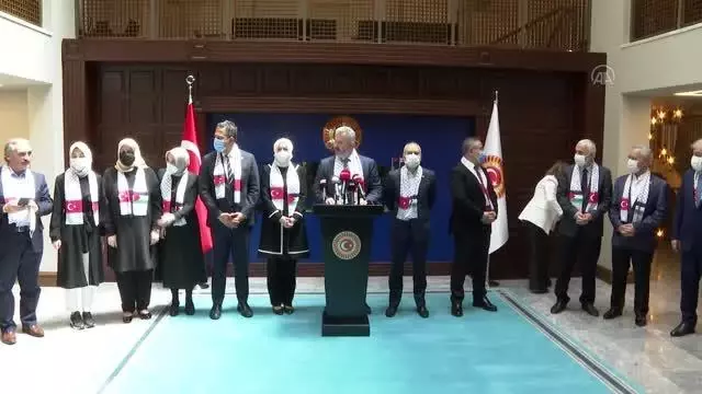 Türkiye-Filistin Parlamentolar Arası Dostluk Grubu, İsrail'in Kudüs ve Mescid-i Aksa'daki saldırılarını kınadı (1) Türkiye-Filistin Parlamentolar Arası Dostluk Grubu, İsrail'in Kudüs ve Mescid-i Aksa'daki saldırılarını kınadı (1)