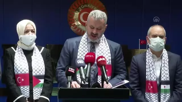Türkiye-Filistin Parlamentolar Arası Dostluk Grubu, İsrail'in Kudüs ve Mescid-i Aksa'daki saldırılarını kınadı (2)