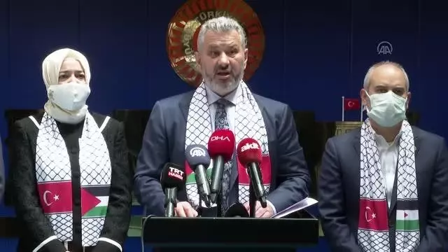 Türkiye-Filistin Parlamentolar Arası Dostluk Grubu, İsrail'in Kudüs ve Mescid-i Aksa'daki saldırılarını kınadı (2)