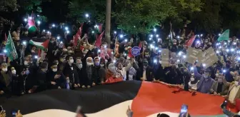 Türkiye tek yürek oldu, İsrail'in zulmüne uğrayan Filistin'e destek için sokaklara döküldü