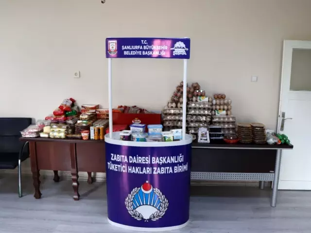 Zabıta ekiplerinden bayram öncesi raf ömrü denetimi