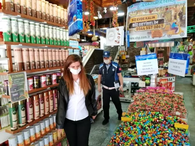 Zabıtadan bayram denetimi Zabıtadan bayram denetimi