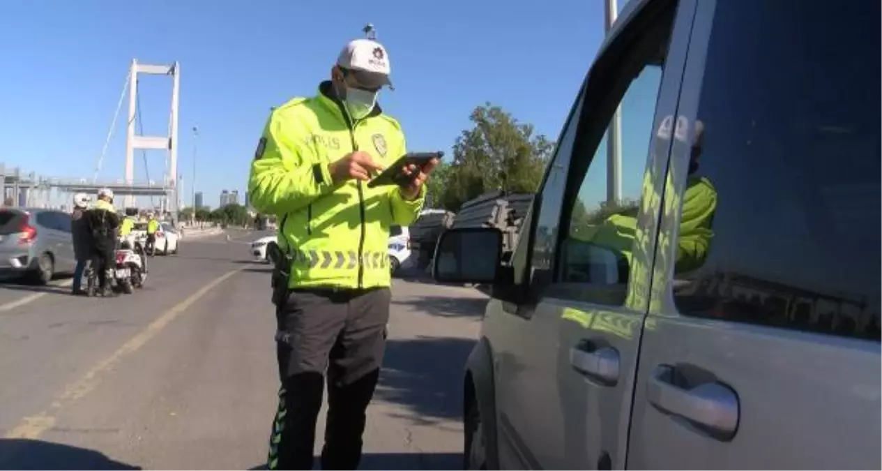 15 Temmuz Şehitler Köprüsü'nde arife denetimi