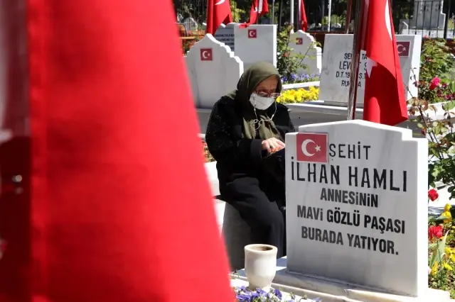Aileler şehitlerine koştu Aileler şehitlerine koştu