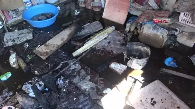 Yaşlı çiftin yanan evinin tadilatı için kampanya Yaşlı çiftin yanan evinin tadilatı için kampanya
