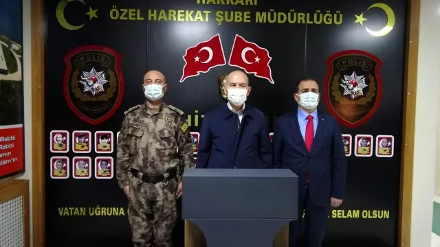 Bakan Soylu; 'Çukurca'da 3 sivili katleden turuncu listedeki terörist öldürüldü' Bakan Soylu; 'Çukurca'da 3 sivili katleden turuncu listedeki terörist öldürüldü'