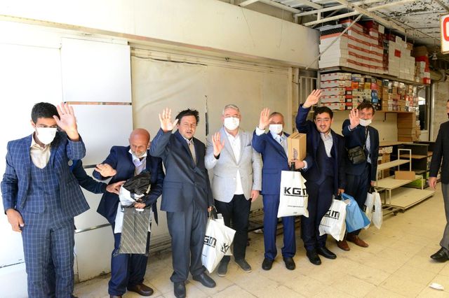 Başkan Aşgın bayram öncesi 'onları' unutmadı