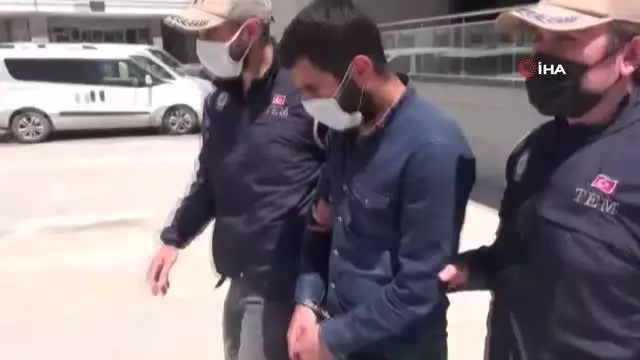 Birçok eyleme katılan terörist Kütahya'da yakalandı Birçok eyleme katılan terörist Kütahya'da yakalandı