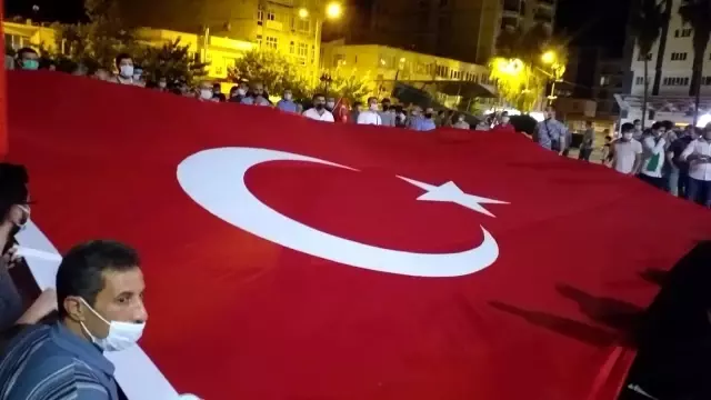 Ceyhan'da İsrail protestosu Ceyhan'da İsrail protestosu