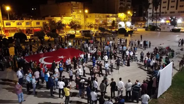 Ceyhan'da İsrail protestosu Ceyhan'da İsrail protestosu