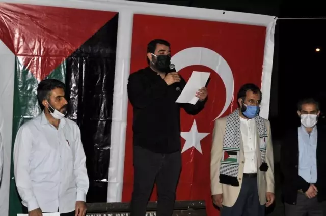 Ceyhan'da İsrail protestosu Ceyhan'da İsrail protestosu