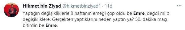 Fenerbahçe taraftarları sosyal medyada kazan kaldırdı! Emre Belözoğlu'na ateş püskürdüler Fenerbahçe taraftarları sosyal medyada kazan kaldırdı! Emre Belözoğlu'na ateş püskürdüler