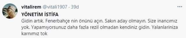 Fenerbahçe taraftarlarının artık sabrı kalmadı! Ali Koç'a yönelik istifa paylaşımları gündeme oturdu Fenerbahçe taraftarlarının artık sabrı kalmadı! Ali Koç'a yönelik istifa paylaşımları gündeme oturdu