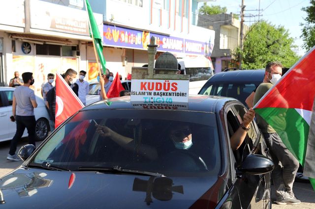 Kahtadaki STK'lardan İsrail'e ortak tepki Kahtadaki STK'lardan İsrail'e ortak tepki