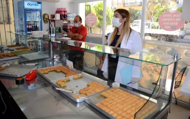 Kuşadası'nda Ramazan Bayramı arifesinde gıda denetimi yapıldı Kuşadası'nda Ramazan Bayramı arifesinde gıda denetimi yapıldı