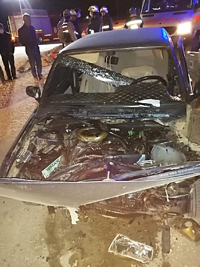 Malatya'da traktör ile otomobil çarpıştı: 5 yaralı