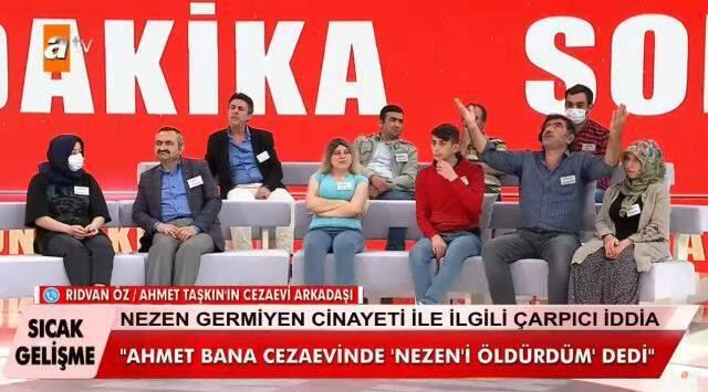 Nezen Germiyen cinayetinin kilit ismi Ahmet Taşkın'ın arkadaşı her şeyi anlattı: Konuşurken bana öldürdüğünü itiraf etti Nezen Germiyen cinayetinin kilit ismi Ahmet Taşkın'ın arkadaşı her şeyi anlattı: Konuşurken bana öldürdüğünü itiraf etti