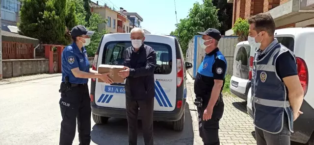 Son dakika haberi... Polislerden duygulandıran ziyaret