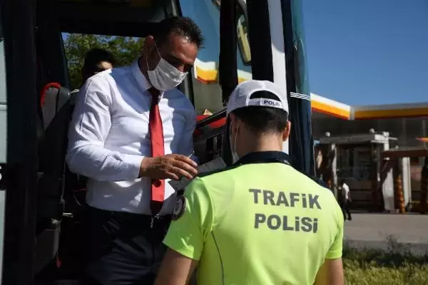 Adana Otogarı'nda bayram denetimi Adana Otogarı'nda bayram denetimi