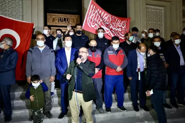 Ağrı'da İsrail'in Filistinlilere saldırıları protesto edildi Ağrı'da İsrail'in Filistinlilere saldırıları protesto edildi