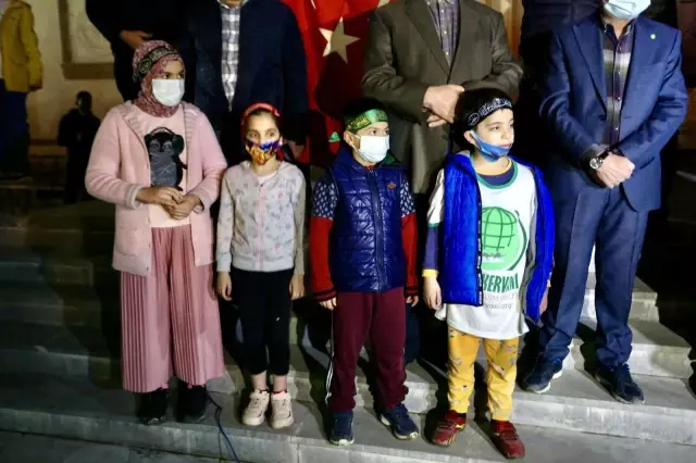 Ağrı'da İsrail'in Filistinlilere saldırıları protesto edildi Ağrı'da İsrail'in Filistinlilere saldırıları protesto edildi