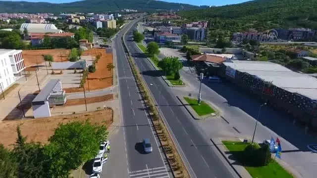 Drone destekli trafik denetimi gerçekleştirildi Drone destekli trafik denetimi gerçekleştirildi
