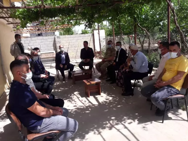 Son dakika yaşam: Kaymakam Türkmen, şehit yakınlarının bayramını kutladı