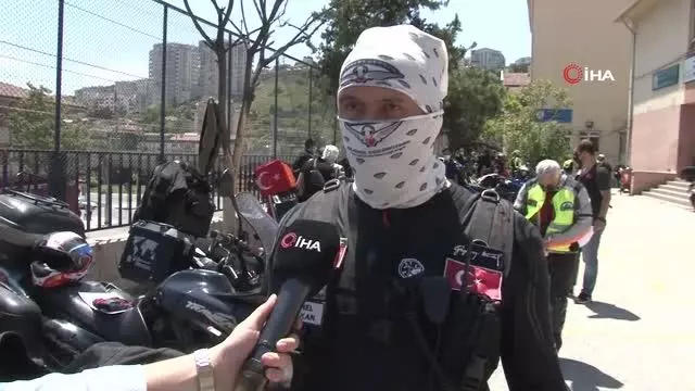 - Motosiklet derneği bayramda çocukları unutmadı - Motosiklet derneği bayramda çocukları unutmadı