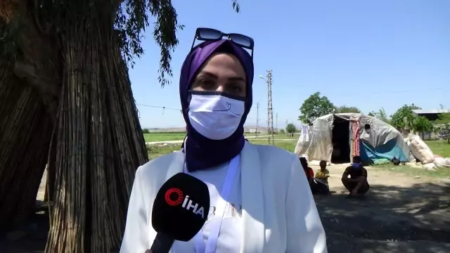 Şehit yakınlarından tarım işçisi çocuklarına bayramlık Şehit yakınlarından tarım işçisi çocuklarına bayramlık