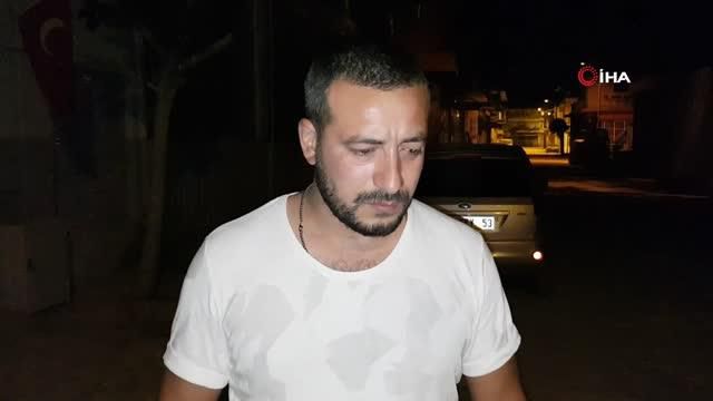 Tavan delindi, 3 metreden zemine böyle düştü